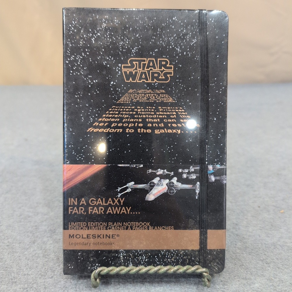 Moleskine Star Wars Limited Edition Plain Notebook X Wing‎ Spaceship Design